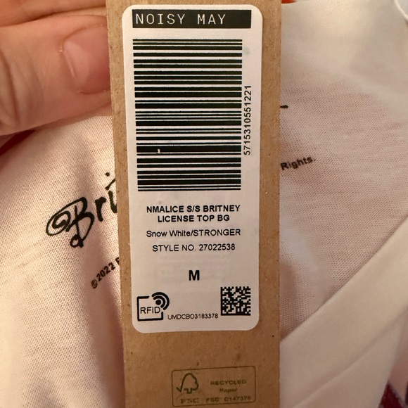 Britney Spears Official Strong t-shirt Cotton - Picture 5 of 10